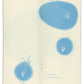 A slightly anthropomorphized drop of dew wraps it’s arms around the willow seed whose eyes are closed tight. Over three small circular vignettes, the illustration show as dew loosens the seed from its branch till seed breaks loose. The spreads text reads “In an instant, seed was separate”.